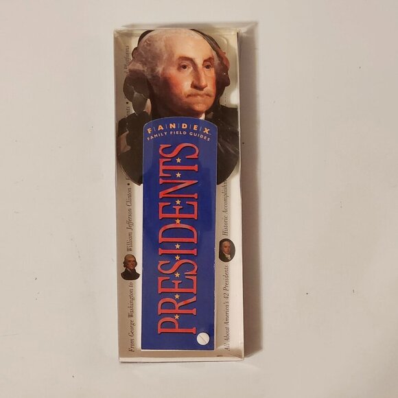 FANDEX PRESIDENTS CUE CARDS BNIP LEARNING FACTS American History - Picture 1 of 4